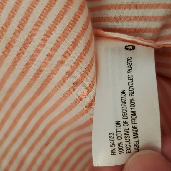 Gap striped button down shirt, size small - Picture 5 of 6